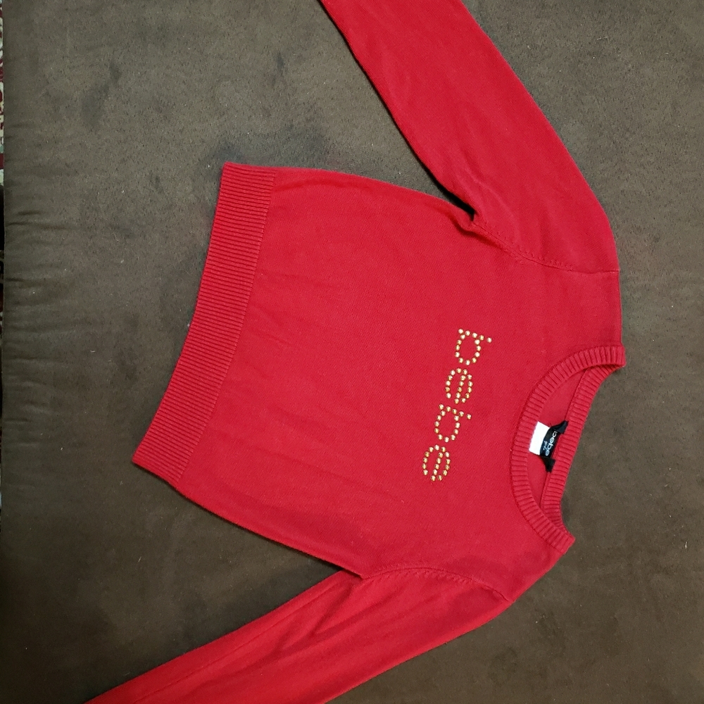 Kids red bebe sweater